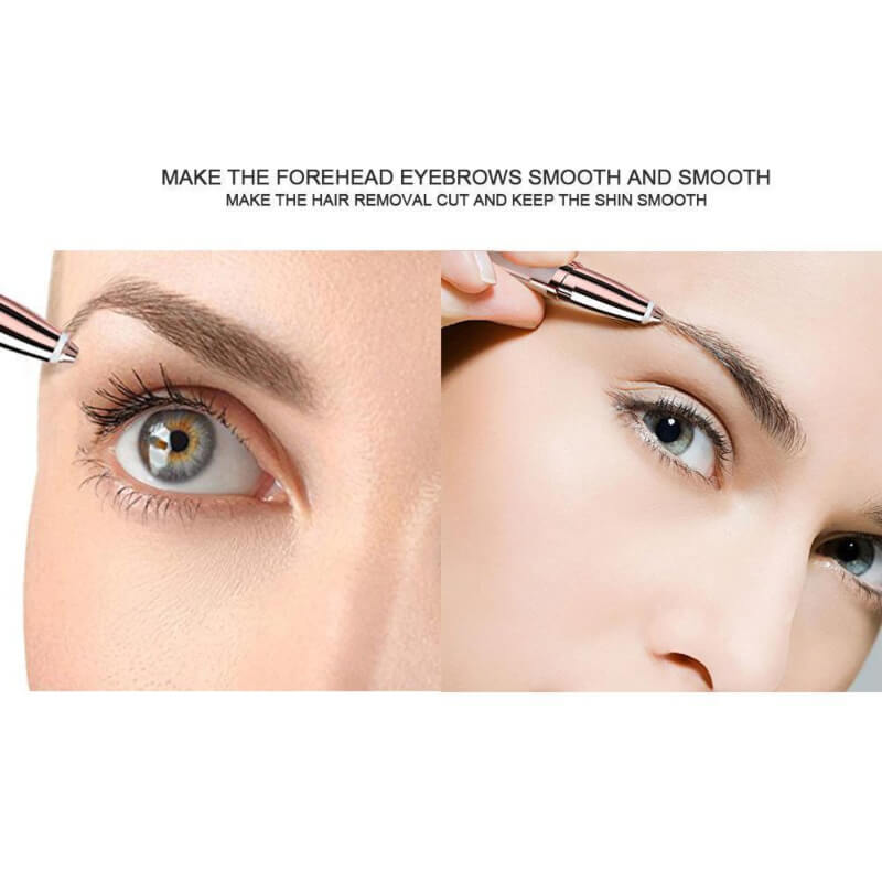 Finishing Touch Flawless Brows Eyebrow Hair Remover for Safe, Pain-Free Shaping