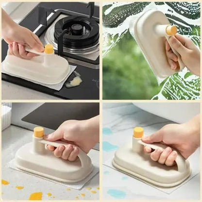 Kitchen Cleaning Magic Brush & Replaceable Disposable Magic Cloth
