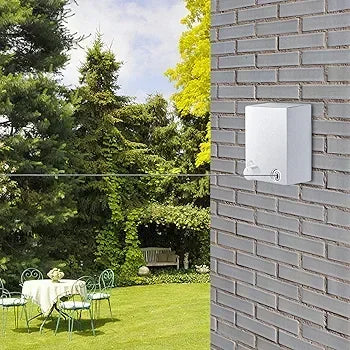 Retractable Indoor and Outdoor Clothes Wall Hanger Invisible Clothesline Wire Rope - Arfa Mart