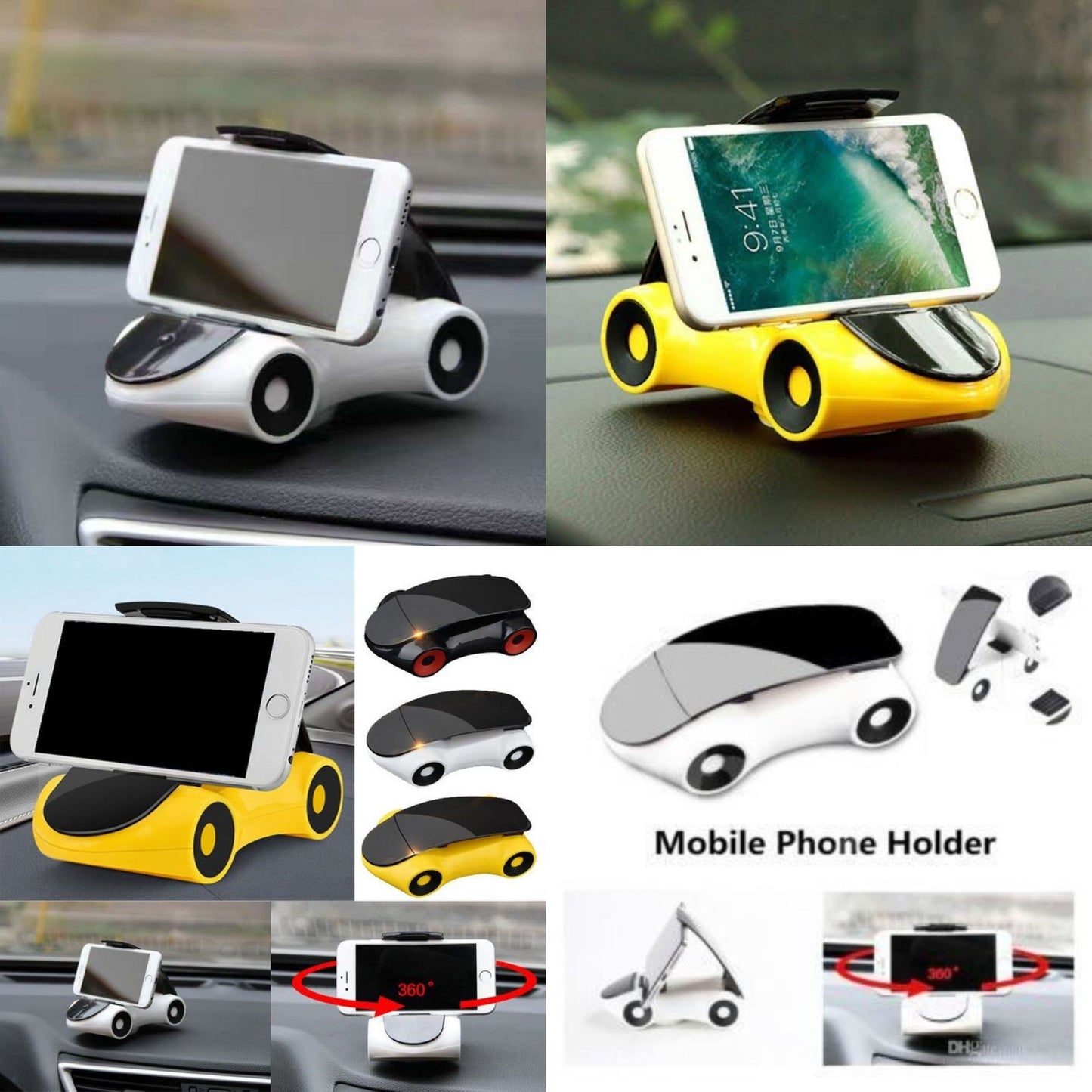 Car Mobile Holder Car Shape