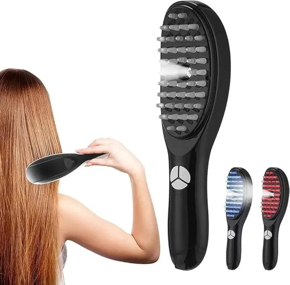 Hair Growth Brush with Steam & Vibration - Arfa Mart