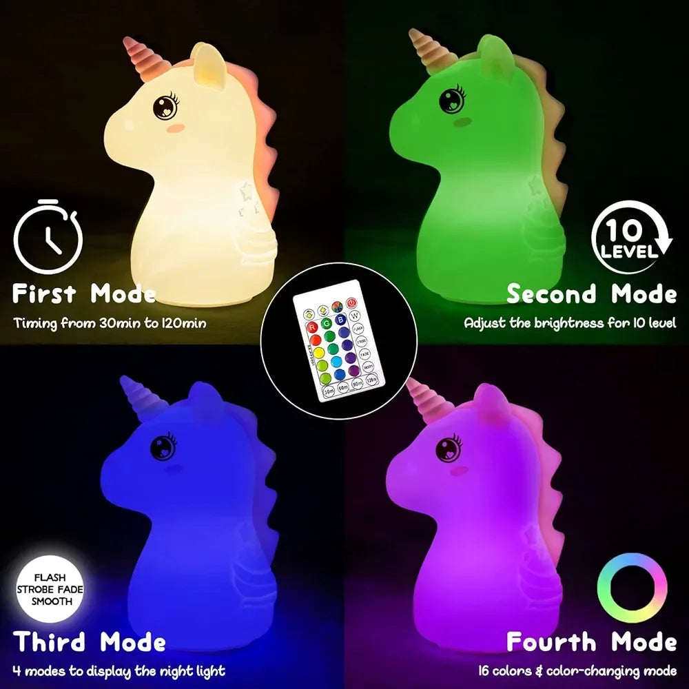 Unicorn Character Lamp - Arfa Mart