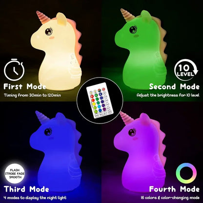 Unicorn Character Lamp - Arfa Mart