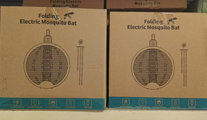 Foldable Electric Mosquito Killer USB  Rechargeable Fly Trap Mosquito Swatter Racket Insect Killer