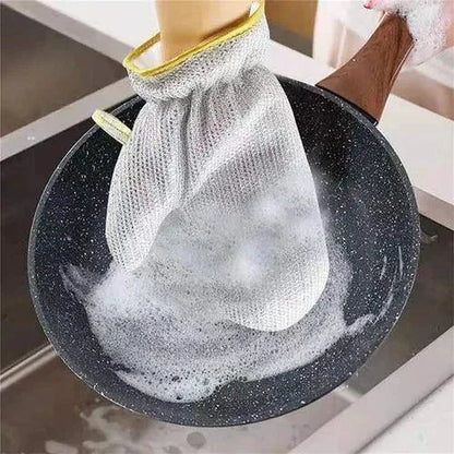 Silver Dishwashing Gloves
