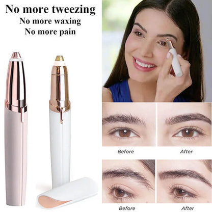 Finishing Touch Flawless Brows Eyebrow Hair Remover for Safe, Pain-Free Shaping