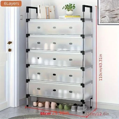 5 / 6 / 7 Layers Dust Proof Shoes Rack