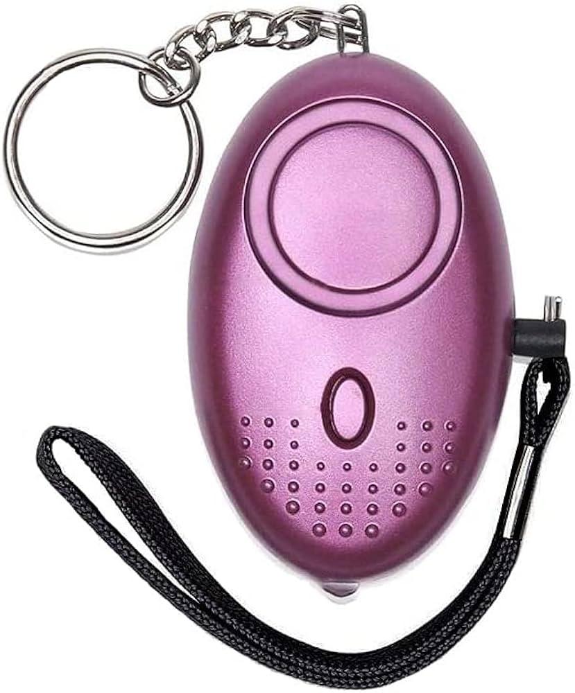 Personal Security Alarm Keychain with LED Light - 140DB Emergency Alarm - Arfa Mart