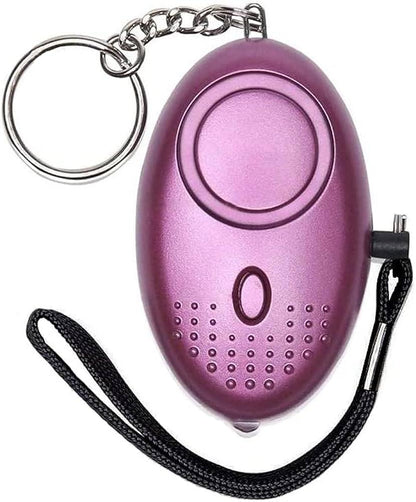 Personal Security Alarm Keychain with LED Light - 140DB Emergency Alarm - Arfa Mart