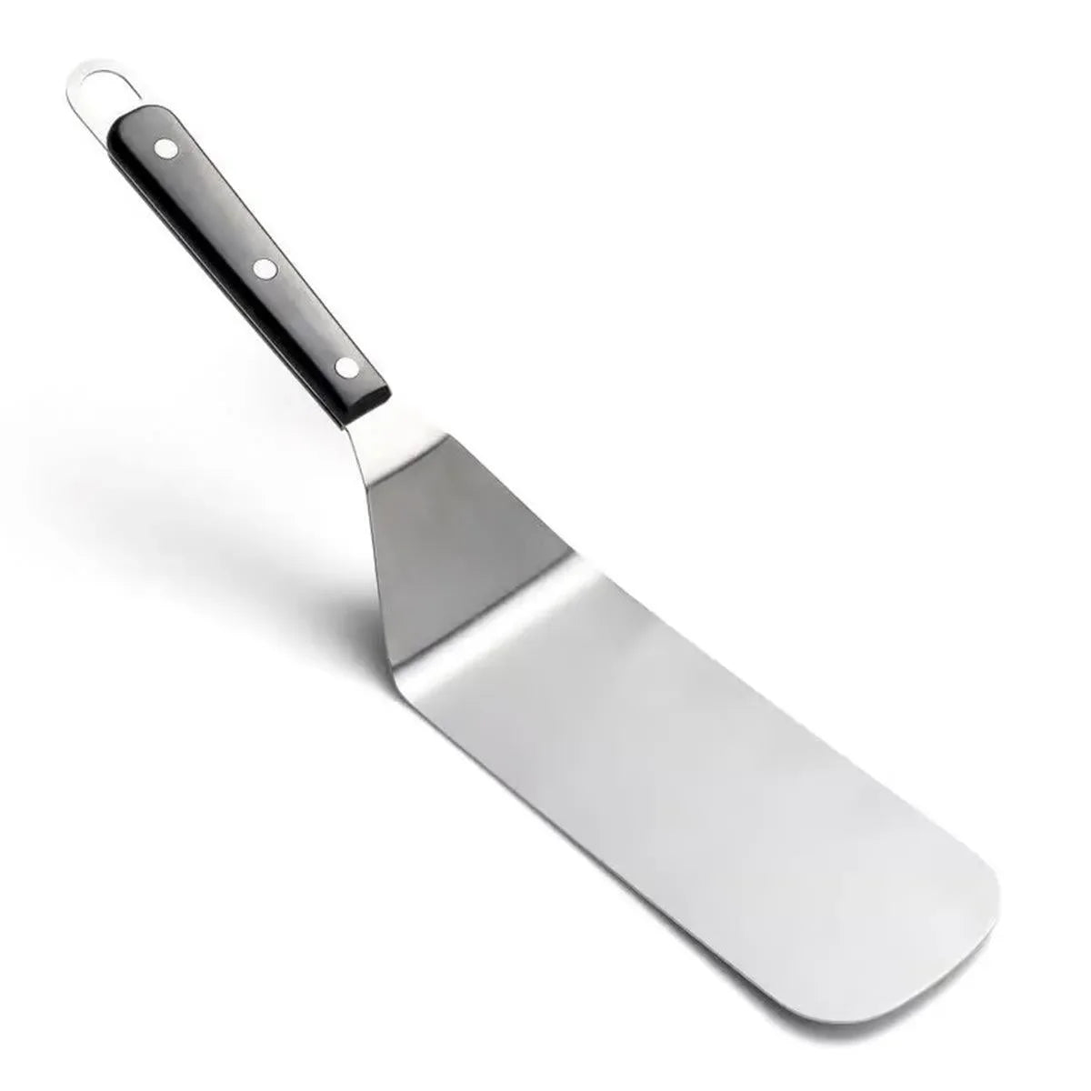 2 pcs Griddle Spatula Stainless Steel Plastic Handle - Arfa Mart