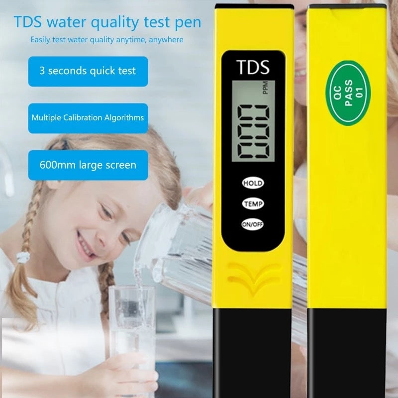 TDS Meter Conductivity pen EC Digital LCD Meter Water Quality Monitor