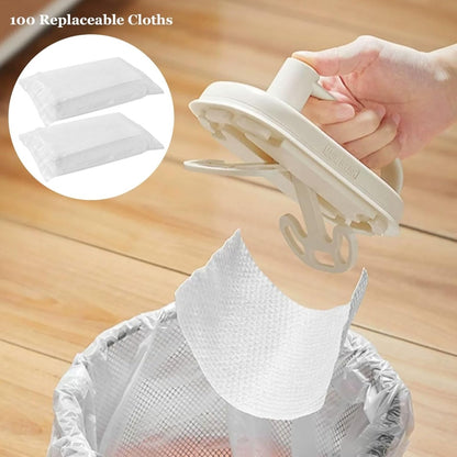 Kitchen Cleaning Magic Brush & Replaceable Disposable Magic Cloth