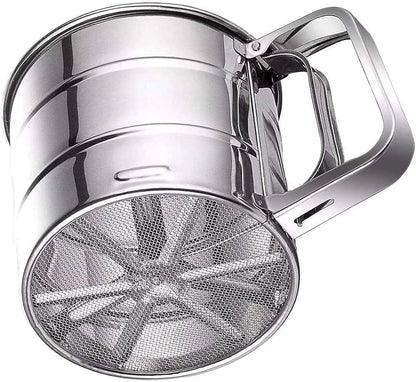 Stainless Steel Handheld Sieve Cup Flour Sifter