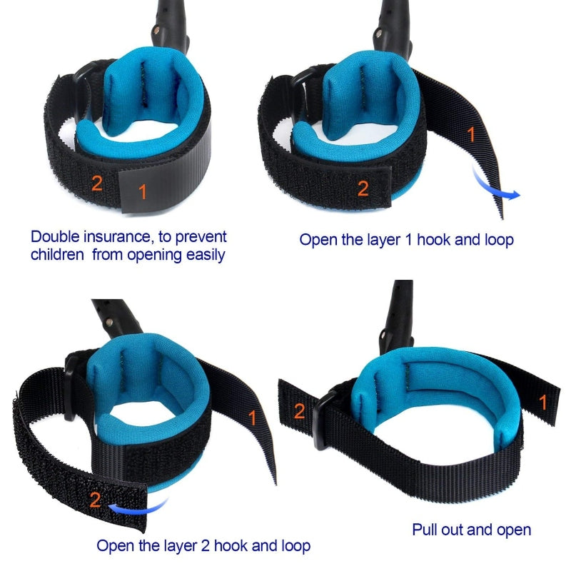 Child Anti Lost Safety Harness for Toddlers Wrist Link Walking Belt