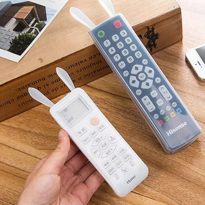 Pack of 2 Protective Rabbit Remote Covers with Glow Effect and Grip