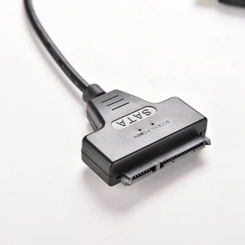 2.5 SATA to USB Hard Drive Adapter Cable for SSD HDD Data Transfer