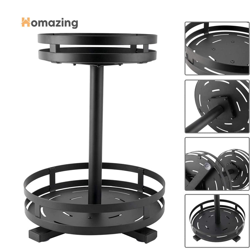 Rotating Iron Storage Racks