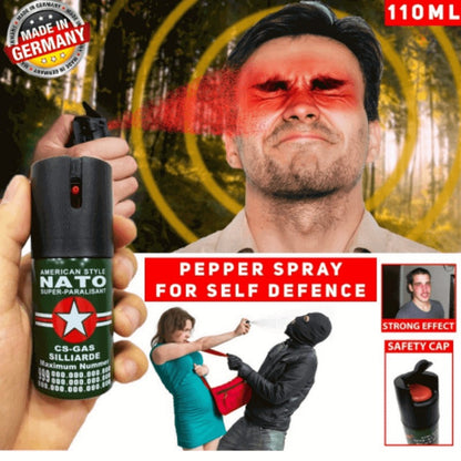 Nato Pepper Spray 110ml-Self-Defense Spray