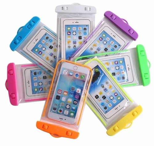 Waterproof Phone Pouch Cover for Travel - Fits Phones Under 7 Inches
