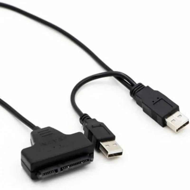 2.5 SATA to USB Hard Drive Adapter Cable for SSD HDD Data Transfer