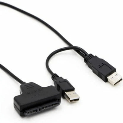 2.5 SATA to USB Hard Drive Adapter Cable for SSD HDD Data Transfer