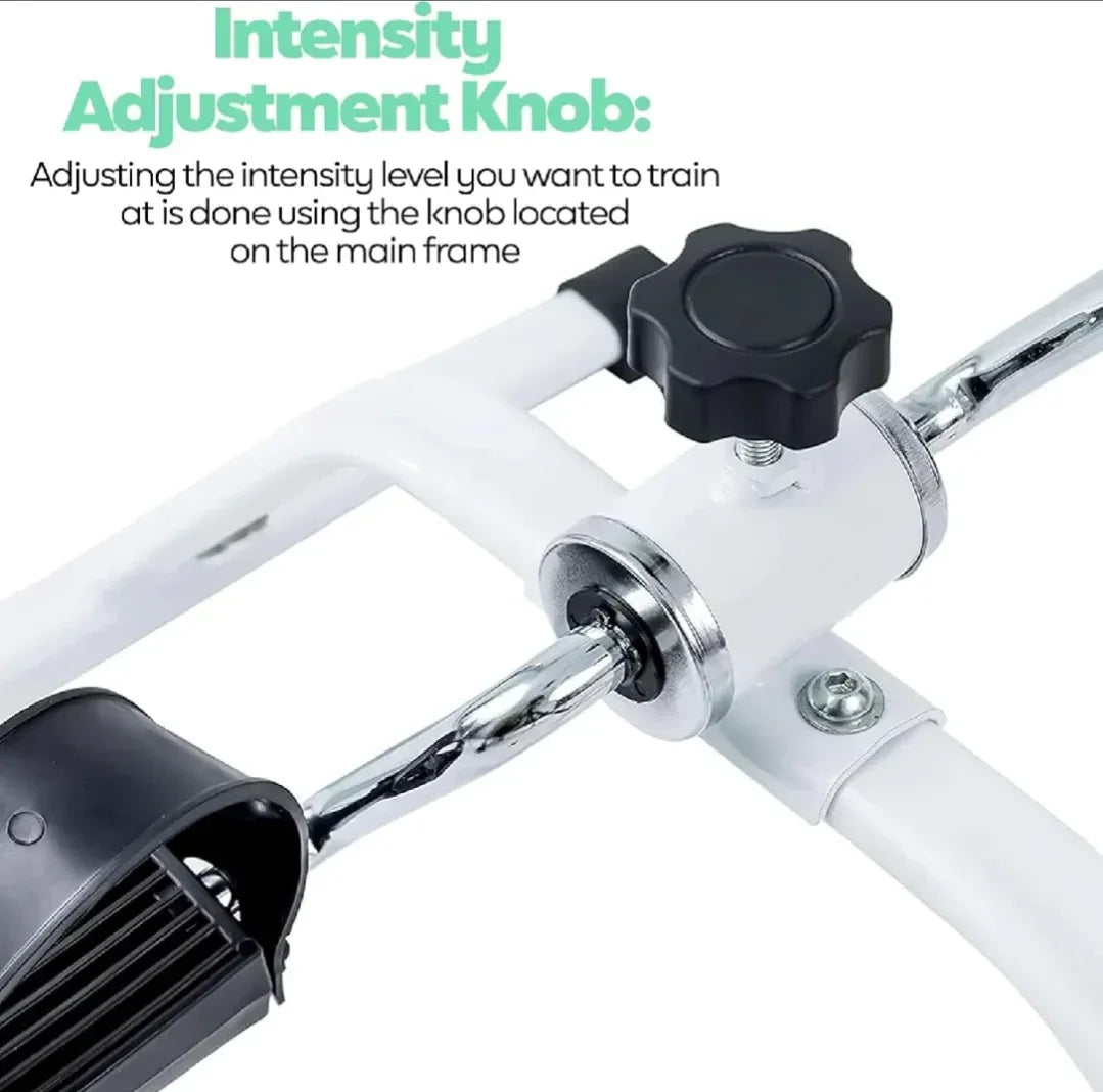 Portable Pedal Exerciser Gym Bike with on-Board Computer and Adjustable Tension - Arfa Mart