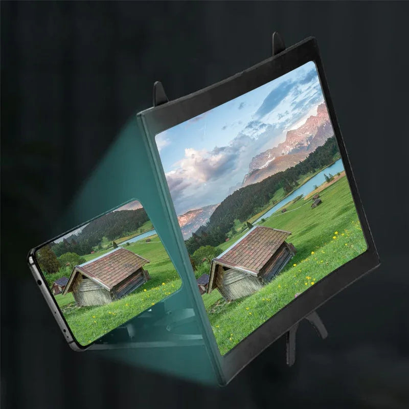 Mobile Screen Magnifier Curved HD Display for Movies and Videos
