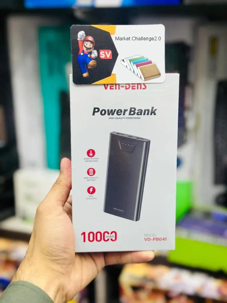 Ven-Dens Power Bank 10000 mAh - Arfa Mart