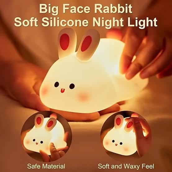 Big Face Rabbit silicone Lamp - Arfa Mart
