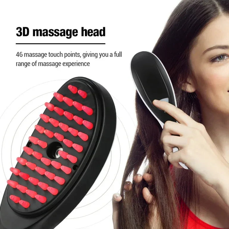 Hair Growth Brush with Steam & Vibration - Arfa Mart