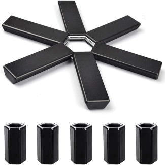 Heat Resistant Foldable Silicone Mat with Anti-Slip Honeycomb Texture, Up to 230C