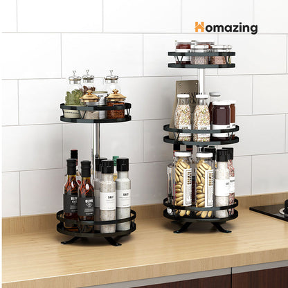 Rotating Iron Storage Racks