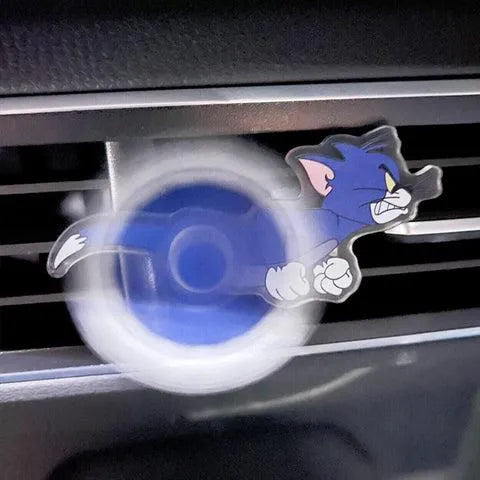 Tom and Jerry Chase car vent spinners Airfreshner