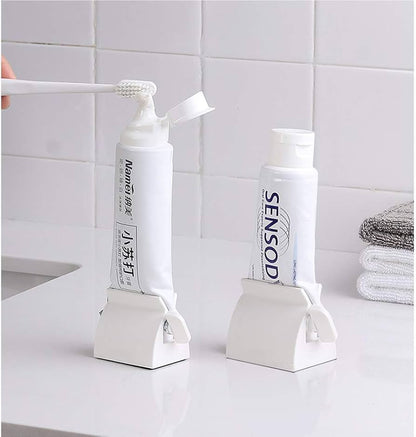 Rolling Toothpaste Squeezer ABS Heavy-Duty Tube Holder for Creams and Foams
