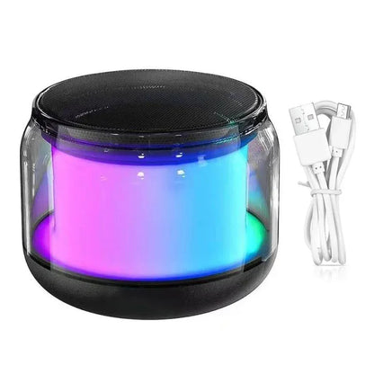 Mini Portable Bluetooth Speaker Wireless LED TWS Subwoofer - Arfa Mart