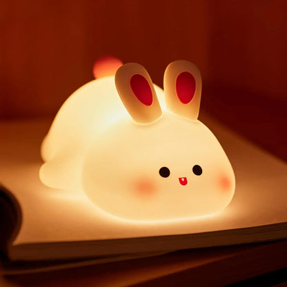 Big Face Rabbit silicone Lamp - Arfa Mart