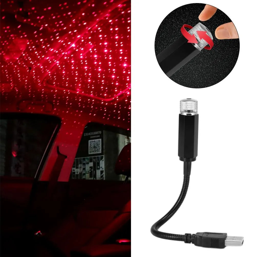 USB Car Light Projector
