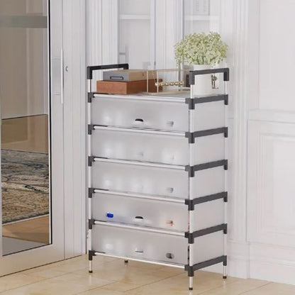 5 / 6 / 7 Layers Dust Proof Shoes Rack