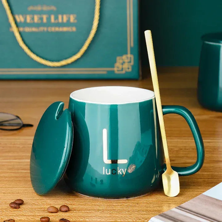 Ceramic Electric Heating Mug And Saucer - Arfa Mart