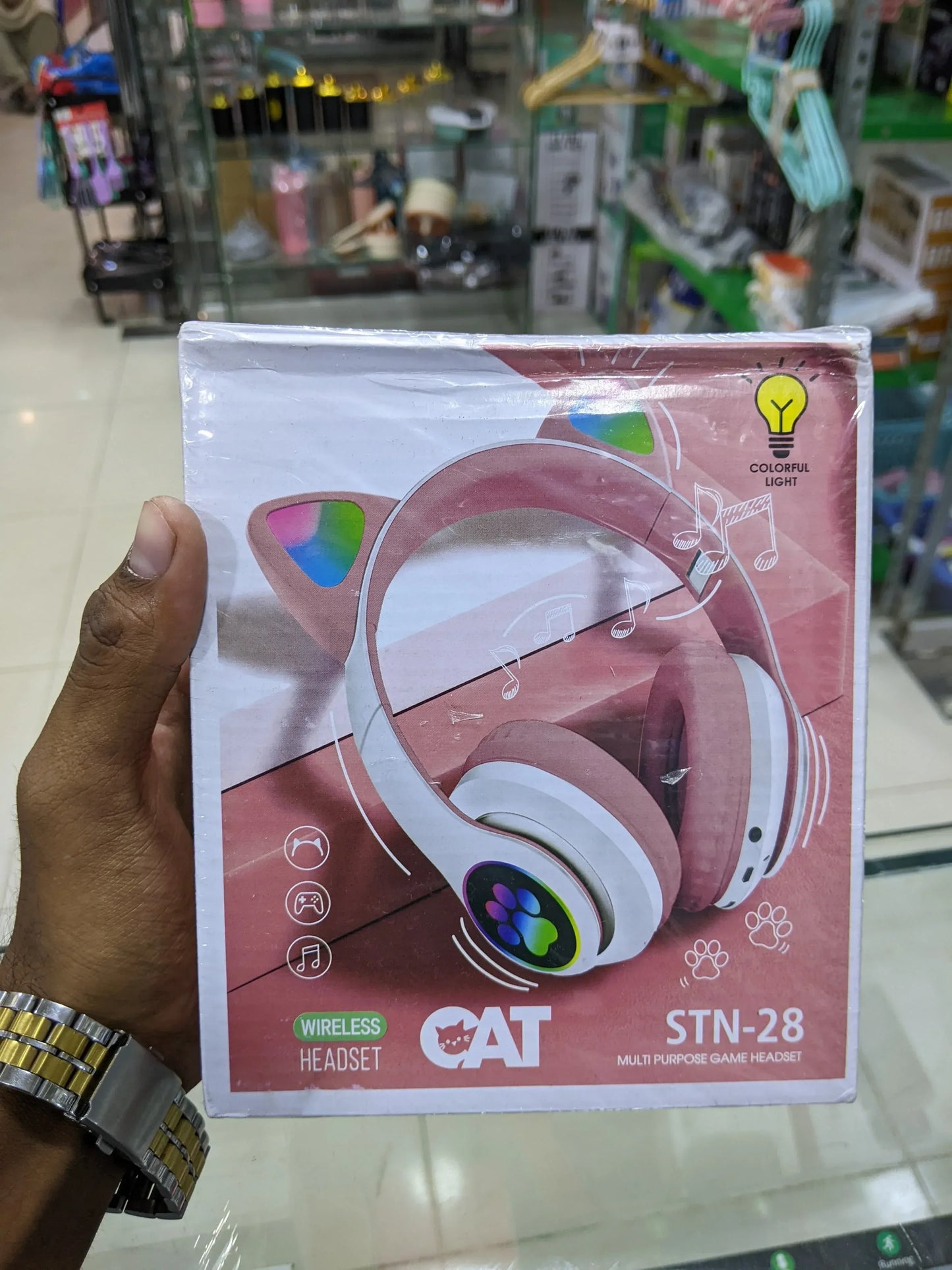 Cat Wireless headset STN-28 - Arfa Mart