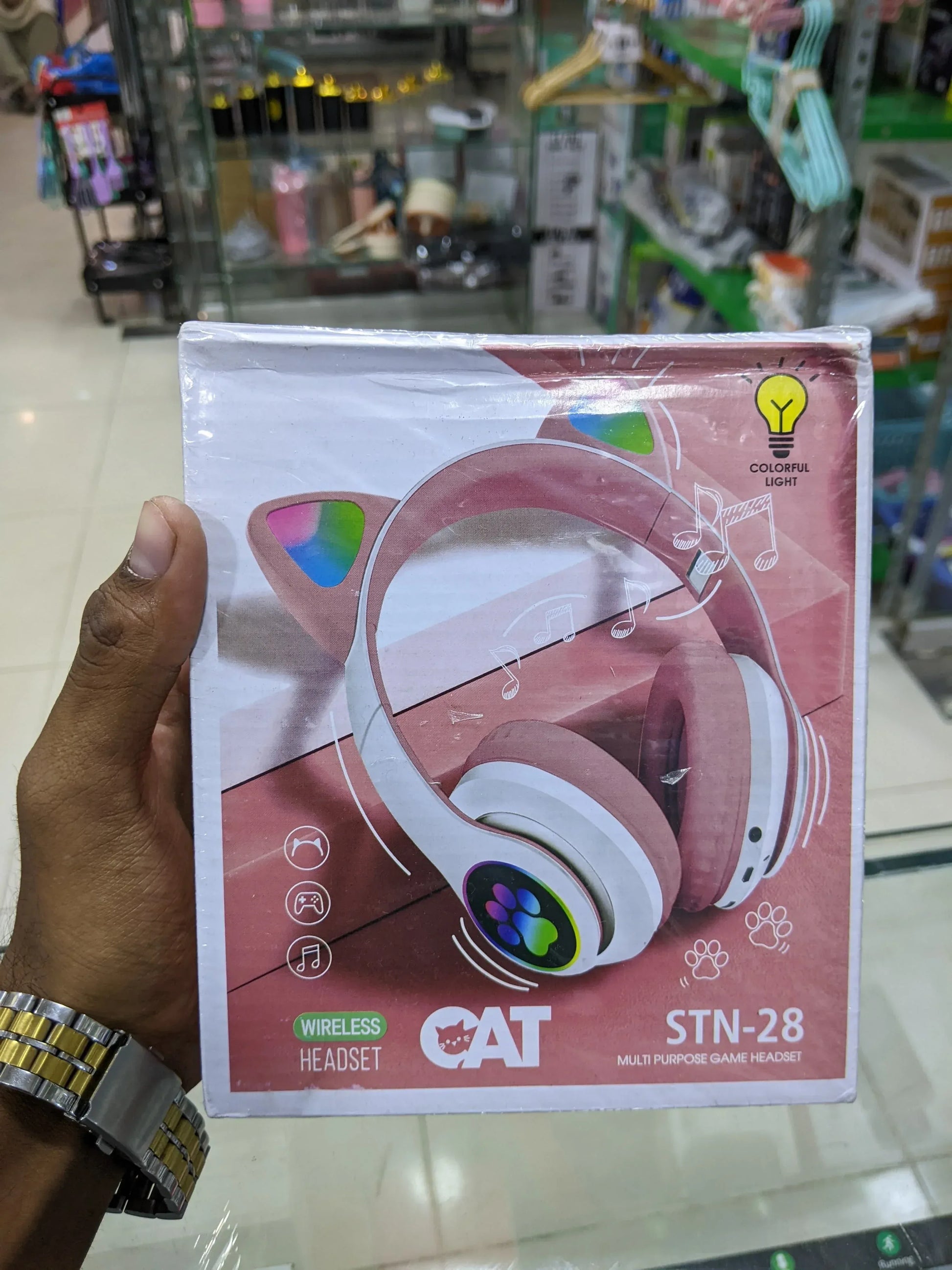 Cat Wireless headset STN-28 - Arfa Mart