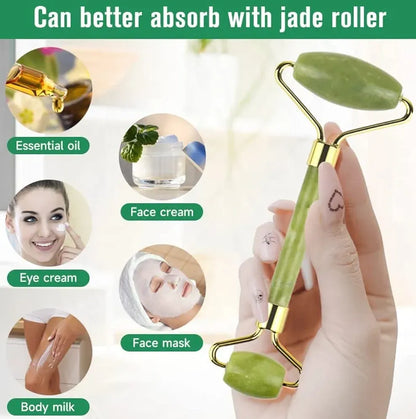2 in 1 Gua Sha Jade Stone