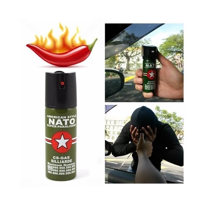 Nato Pepper Spray 110ml-Self-Defense Spray