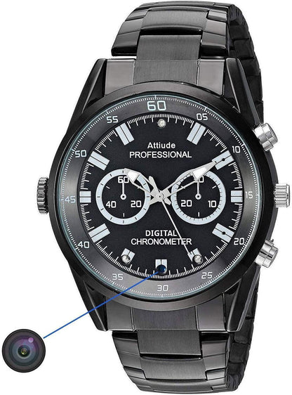 Spy Smartwatch with Hidden 1080p Camera and 8GB Memory for Calls - Arfa Mart