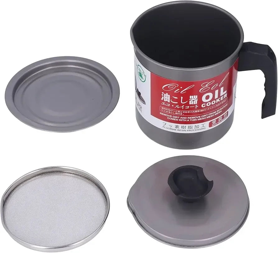 Oil filter pot with strainer - Arfa Mart