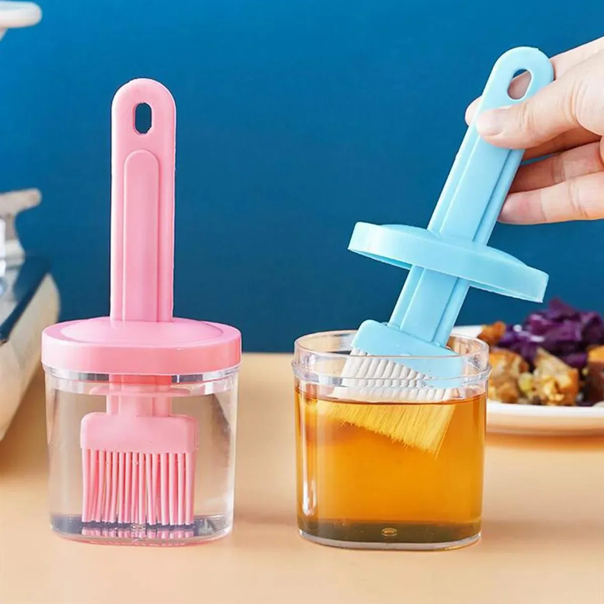 Oil Brush Jar - Arfa Mart