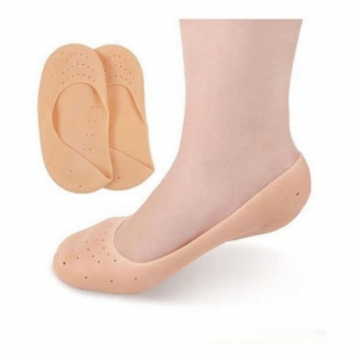 Moisturizing Anti-Crack Silicone Socks for Heel Protection and Dry Skin Relief