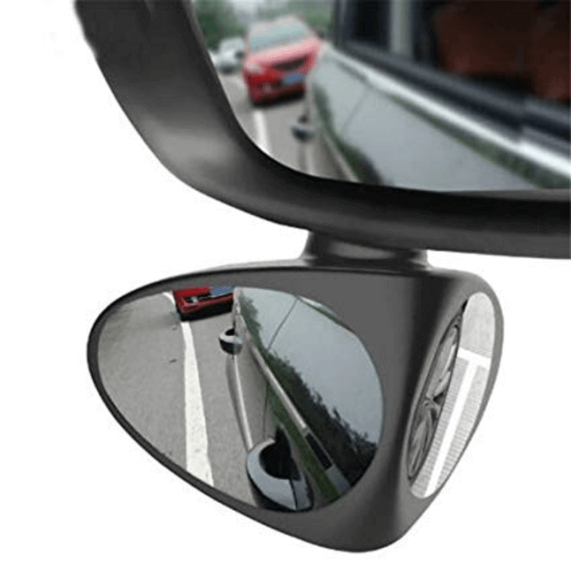 Car Blind Spot Mirror 360 Adjustable Auxiliary Rearview Mirror for Safer Driving