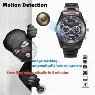 Spy Smartwatch with Hidden 1080p Camera and 8GB Memory for Calls - Arfa Mart
