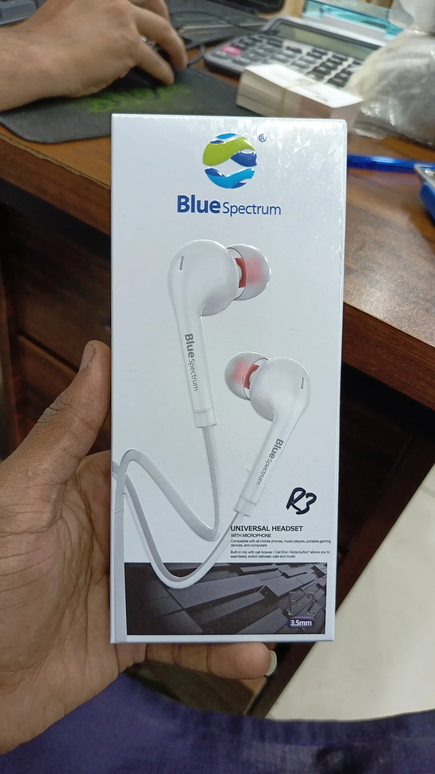 Blue Spectrum Earphone - Arfa Mart